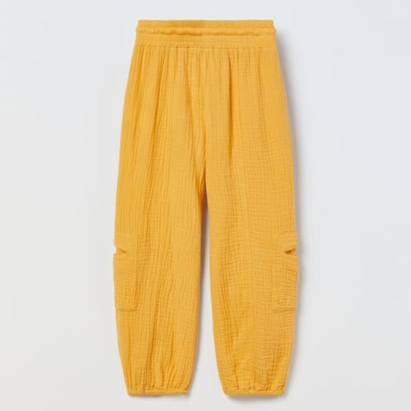 ZARA GIRL TEXTURED PANTS - Picture 2 of 4